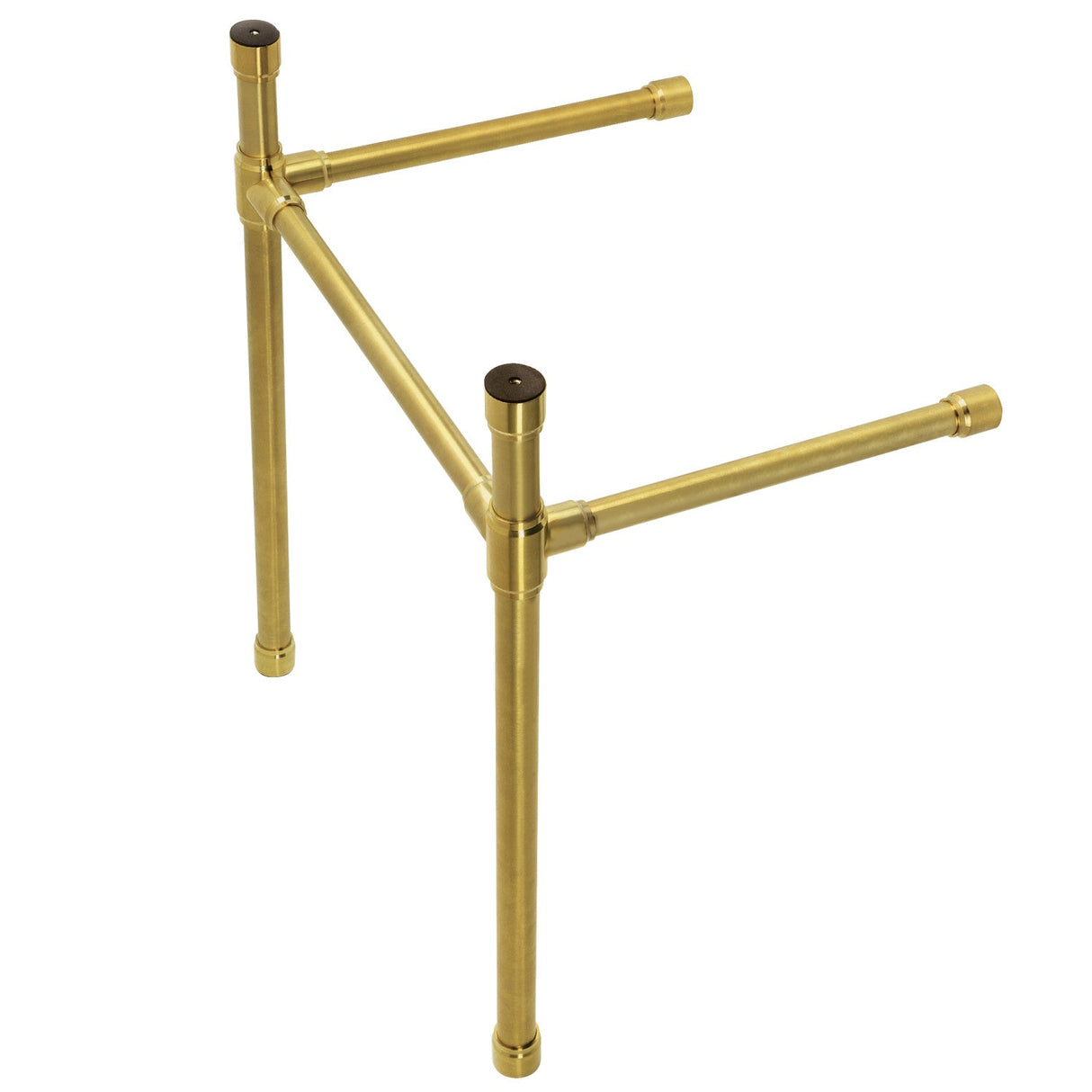 Dreyfuss VPB2218337 Stainless Steel Console Sink Legs, Brushed Brass