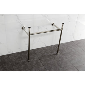 Hartford VPB28146 Stainless Steel Console Sink Legs, Polished Nickel