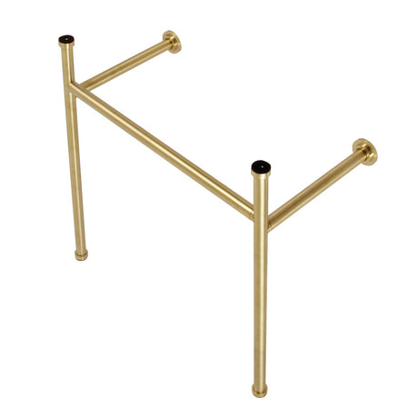 Hartford VPB28147 Stainless Steel Console Sink Legs, Brushed Brass