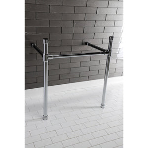 Dreyfuss VPB2818331 Stainless Steel Console Sink Legs, Polished Chrome