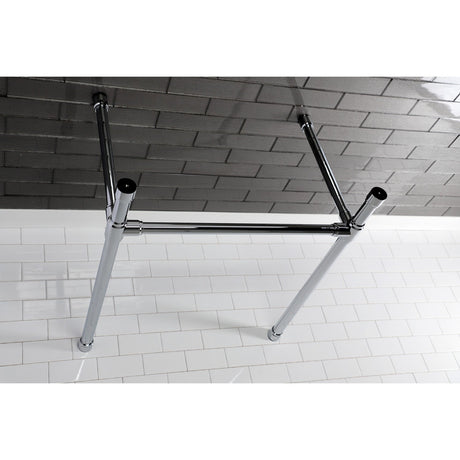 Dreyfuss VPB2818331 Stainless Steel Console Sink Legs, Polished Chrome