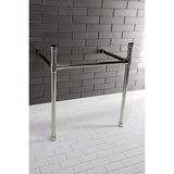 Dreyfuss VPB2818336 Stainless Steel Console Sink Legs, Polished Nickel