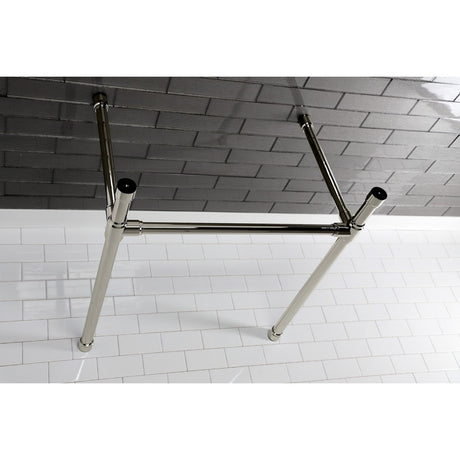 Dreyfuss VPB2818336 Stainless Steel Console Sink Legs, Polished Nickel