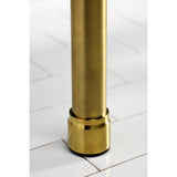 Dreyfuss VPB2818337 Stainless Steel Console Sink Legs, Brushed Brass