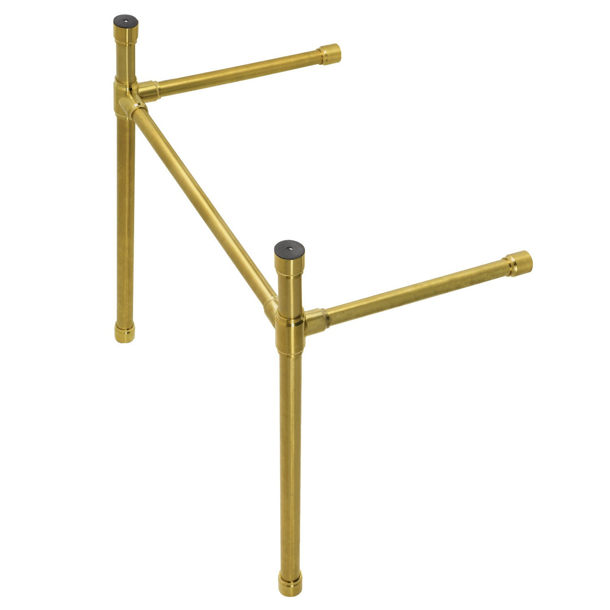 Dreyfuss VPB2818337 Stainless Steel Console Sink Legs, Brushed Brass