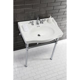 Fauceture VPB33081 Console Sink Legs, Polished Chrome