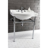 Fauceture VPB33081 Console Sink Legs, Polished Chrome