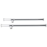 Fauceture VPB33081P Console Sink Leg Support, Polished Chrome