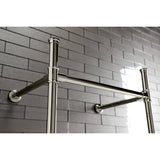 Fauceture VPB33086 Console Sink Legs, Polished Nickel