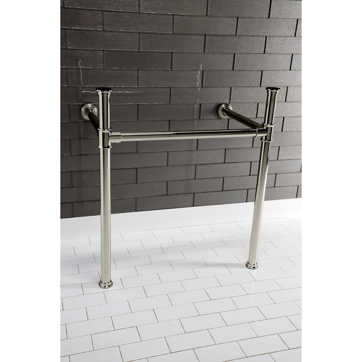 Fauceture VPB33086 Console Sink Legs, Polished Nickel