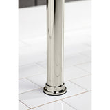 Fauceture VPB33086 Console Sink Legs, Polished Nickel