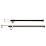 Fauceture VPB33086P Console Sink Leg Support, Polished Nickel