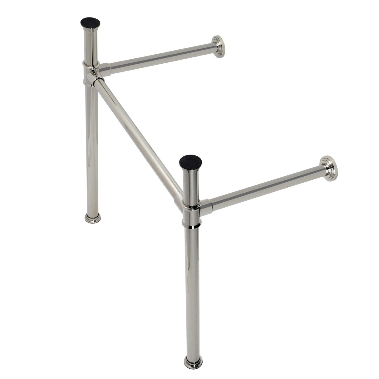 Fauceture VPB33086 Console Sink Legs, Polished Nickel