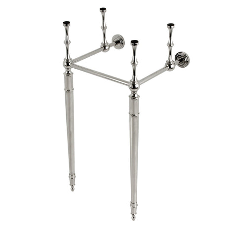 Fauceture VPB33146 Brass Console Sink Legs, Polished Nickel