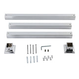 Fauceture VPB3322SQ1H Console Sink Leg Wall Support, Polished Chrome