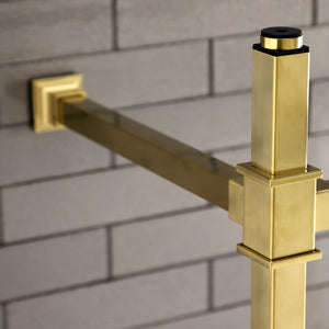 Fauceture VPB3322SQ7 22-Inch Stainless Steel Console Sink Legs, Brushed Brass