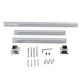 Fauceture VPB3328SQ1H Console Sink Legs Wall Support, Polished Chrome