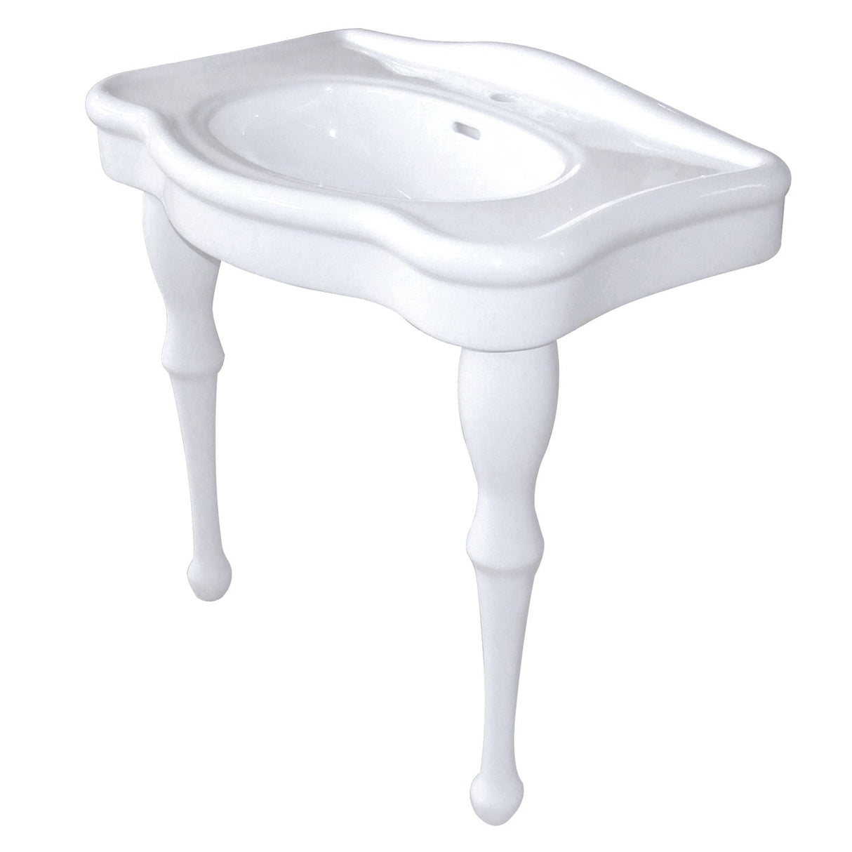 Imperial VPB5321 Ceramic Console Sink, White