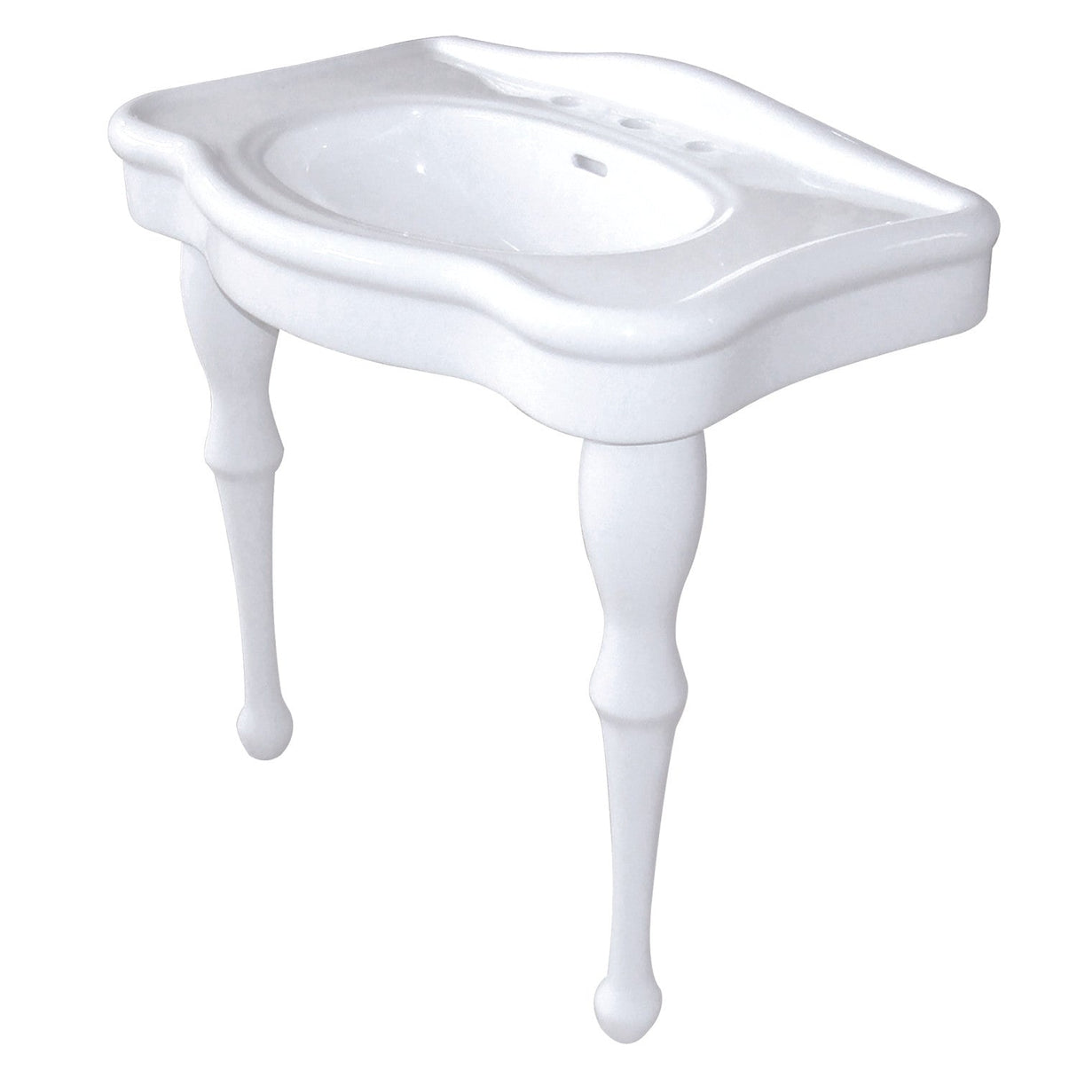 Imperial VPB5328 Ceramic Console Sink, White