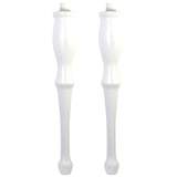 Imperial VPB532P Ceramic Console Sink Legs, White