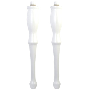Imperial VPB532P Ceramic Console Sink Legs, White