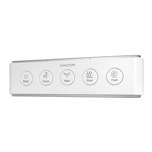 Kingston Sona VSC3991 - Edison Smart Toilet, White/Grey