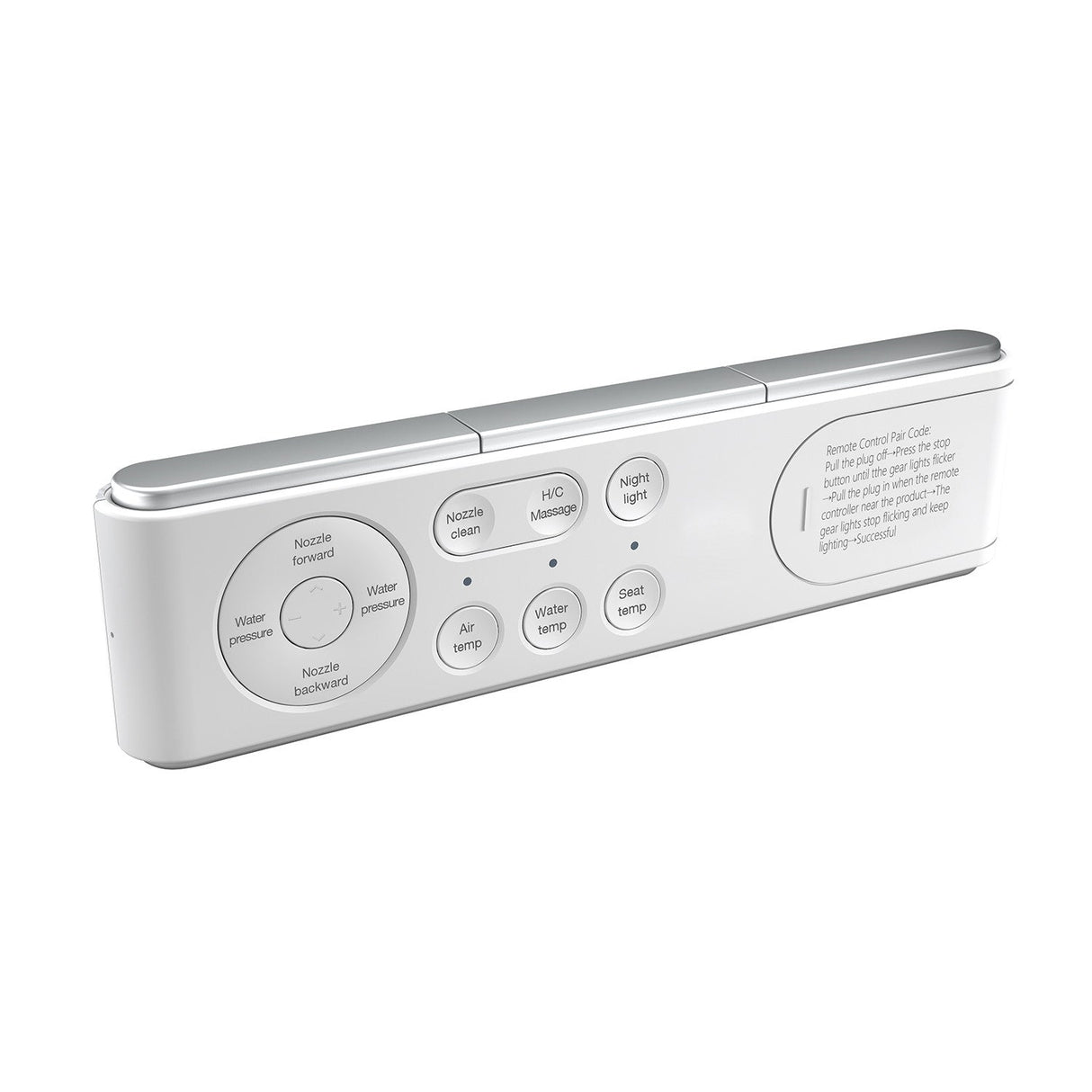 Kingston Sona VSC3991 - Edison Smart Toilet, White/Grey