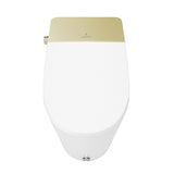 Kingston Sona VSC39917 - Edison Smart Toilet, White/Brushed Brass