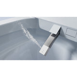 Kingston Sona VSC39918 - Edison Smart Toilet, White/Brushed Nickel