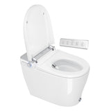 Kingston Sona VSC39918 - Edison Smart Toilet, White/Brushed Nickel