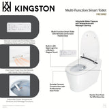 Kingston Sona VSC3992 - Upton Smart Toilet, White