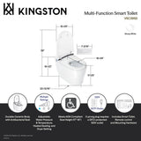 Kingston Sona VSC3992 - Upton Smart Toilet, White
