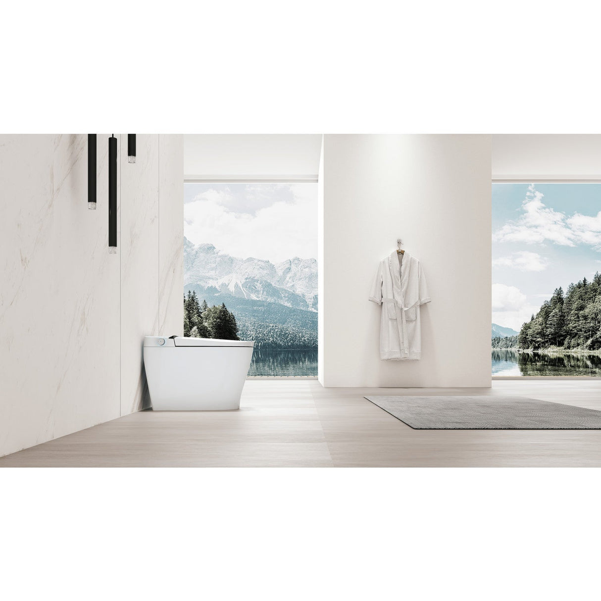 Kingston Sona VSC3992 - Upton Smart Toilet, White