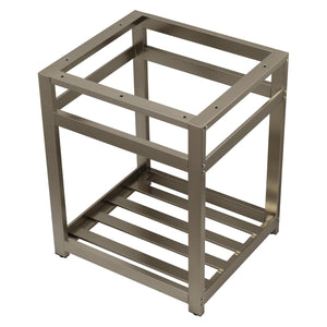 Kingston Commercial VSP2522A8 Steel Console Sink Base, Brushed Nickel