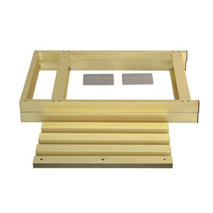 Kingston Commercial VSP2522P7 Console Sink Base, Brushed Brass