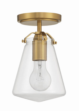 Voss 1 Light Luxe Gold Semi Flush Mount VSS-7002-LG_CEILING