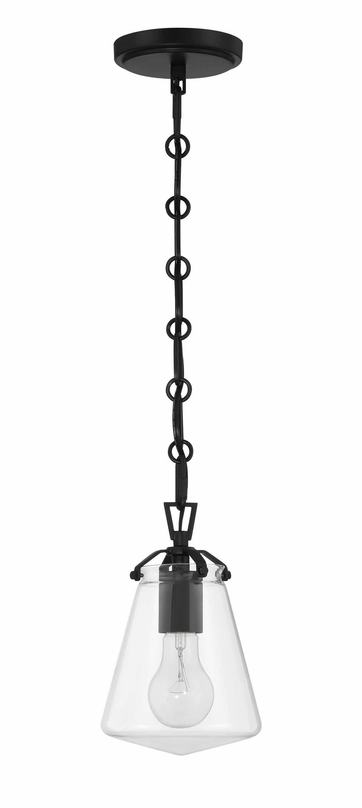 Voss 1 Light Luxe Gold Mini Pendant VSS-7002-LG