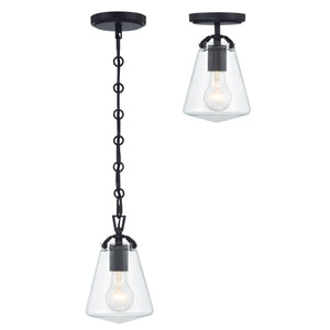 Voss 1 Light Luxe Gold Mini Pendant VSS-7002-LG