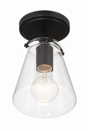 Voss 1 Light Luxe Gold Semi Flush Mount VSS-7002-LG_CEILING