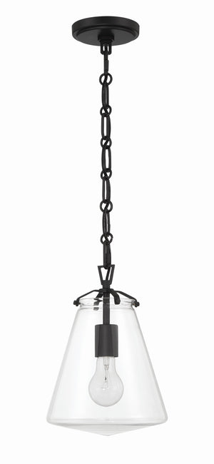 Voss 1 Light Luxe Gold Mini Pendant VSS-7003-LG