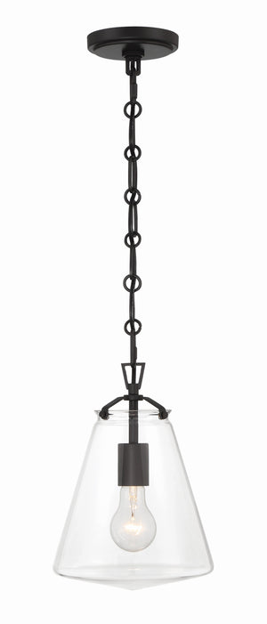 Voss 1 Light Luxe Gold Mini Pendant VSS-7003-LG