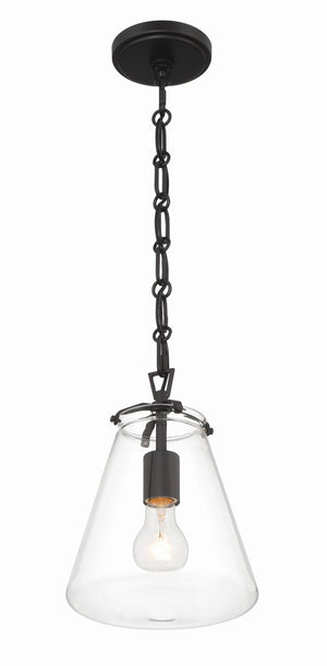 Voss 1 Light Luxe Gold Mini Pendant VSS-7003-LG