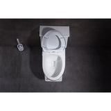 Victorian VTC1991 Single-Flush 1.28 GPF Elongated One-Piece Toilet, White