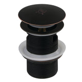 Trimscape VTDESHOENB Brass Toe Touch Tub Drain Shoe with Overflow, Naples Bronze