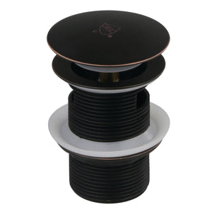 Trimscape VTDESHOENB Brass Toe Touch Tub Drain Shoe with Overflow, Naples Bronze