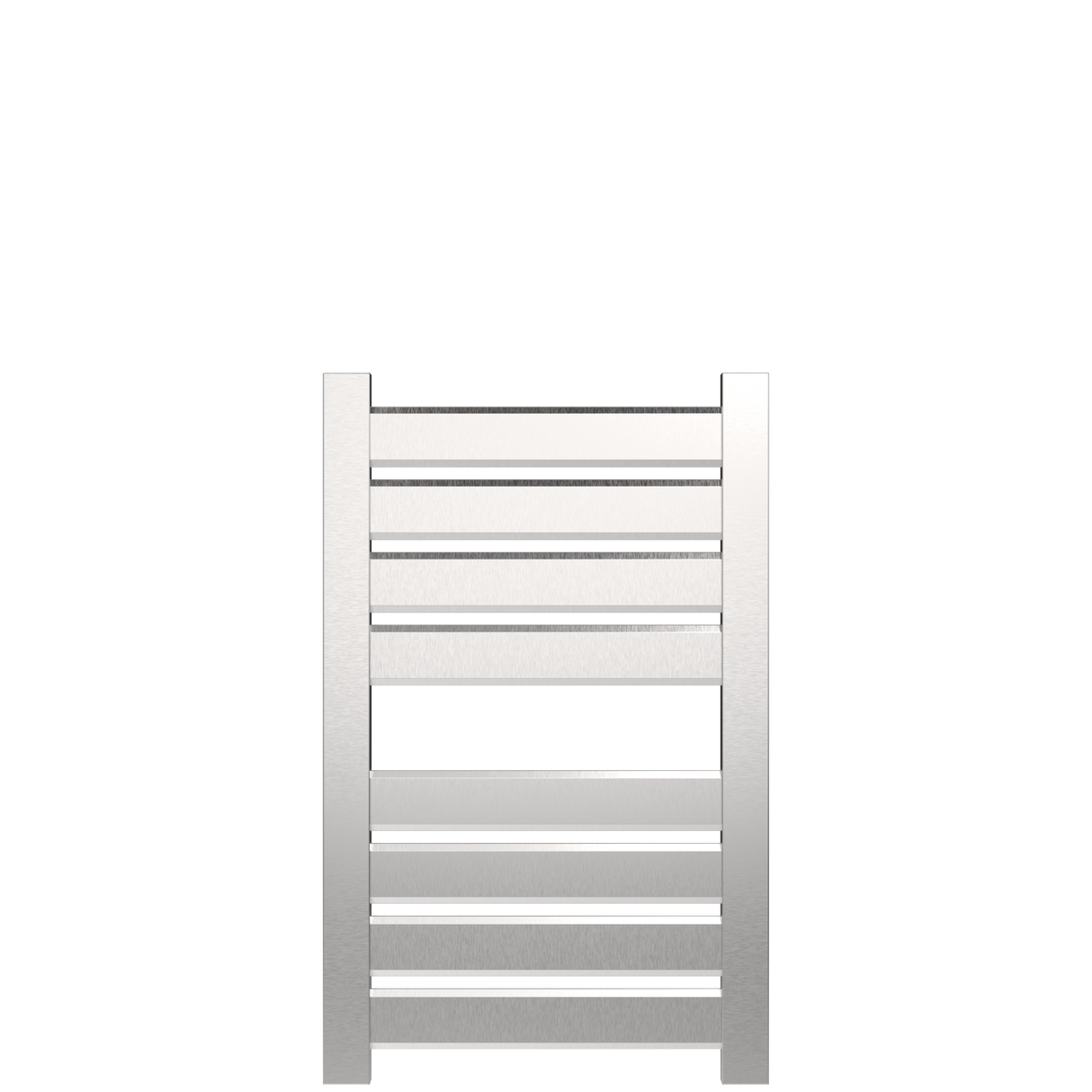 Amba Products V2337B Vega 8-Panel Hardwired Towel Warmer - 3.625 x 23.375 x 39.25 in. - Brushed Finish