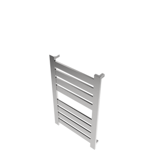 Amba Products V2337B Vega 8-Panel Hardwired Towel Warmer - 3.625 x 23.375 x 39.25 in. - Brushed Finish