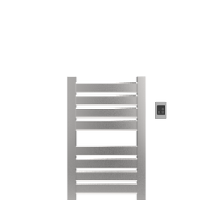 Amba Products V2337B Vega 8-Panel Hardwired Towel Warmer - 3.625 x 23.375 x 39.25 in. - Brushed Finish