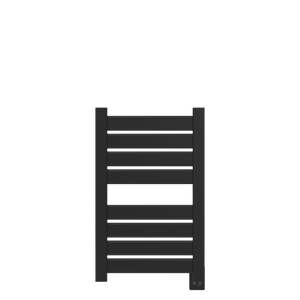 Amba Products V2337MB Vega 8-Panel Hardwired Towel Warmer - 3.625 x 23.375 x 39.25 in. - Matte Black Finish