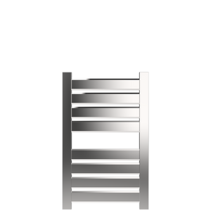 Amba Products V2337P Vega 8-Panel Hardwired Towel Warmer - 3.625 x 23.375 x 39.25 in. - Polished Finish